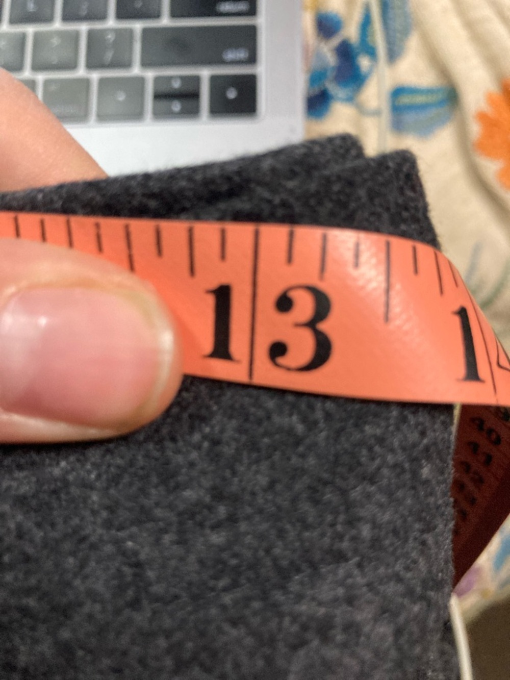 Artizia Wilfred Pants Trouser Cropped Wool Gray 4 - Picture 2 of 5